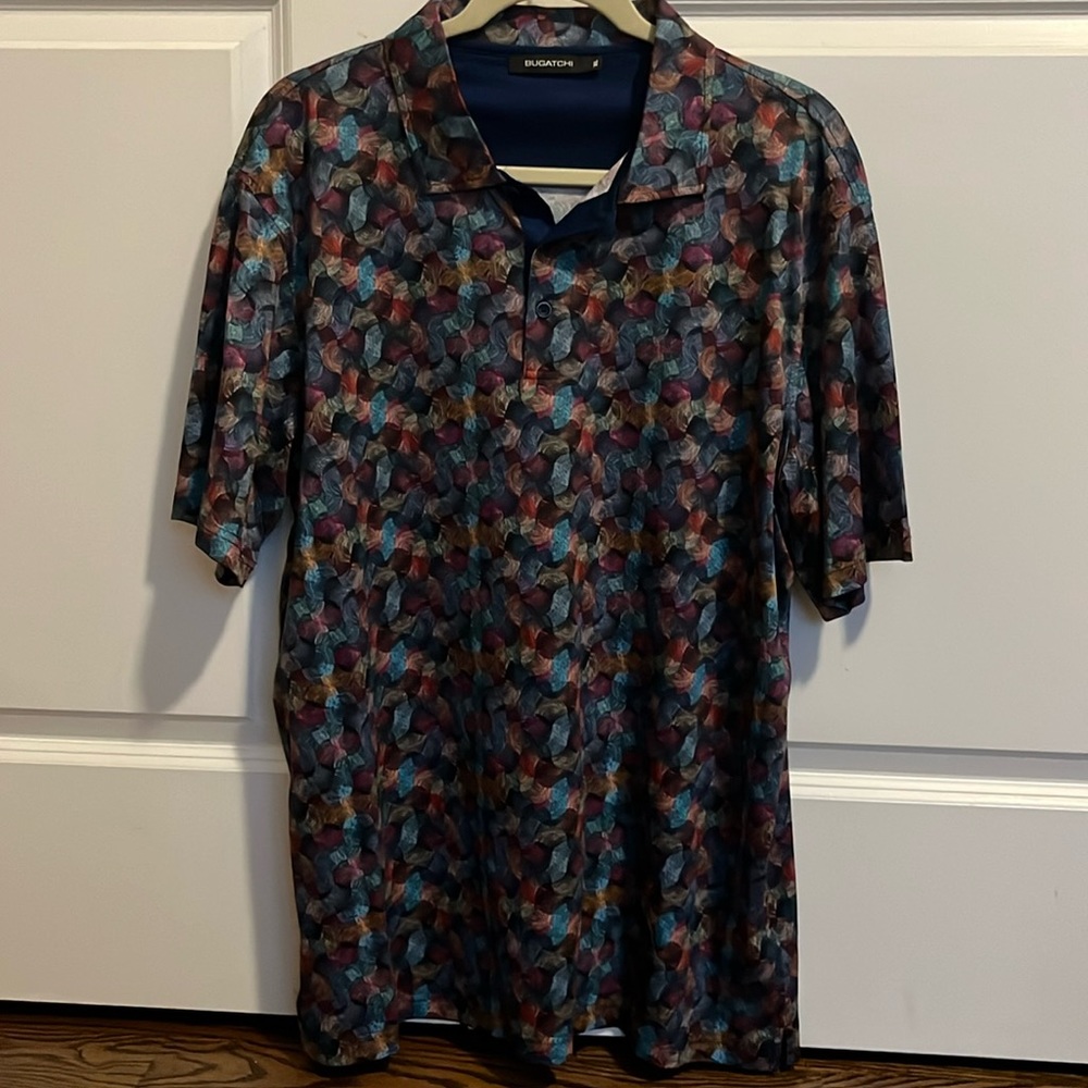 Bugatchi Men’s Polo Tech Shirt Size XL
